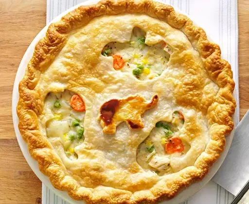 Chicken Pot Pie Recipe — Quick and Easy Homemade Snack